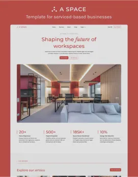 Portfolio template design 1